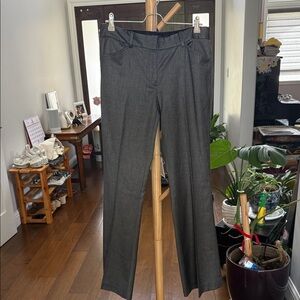 Tahari Men's Charcoal Gray Dress Pants - Slim Tailored Trousers